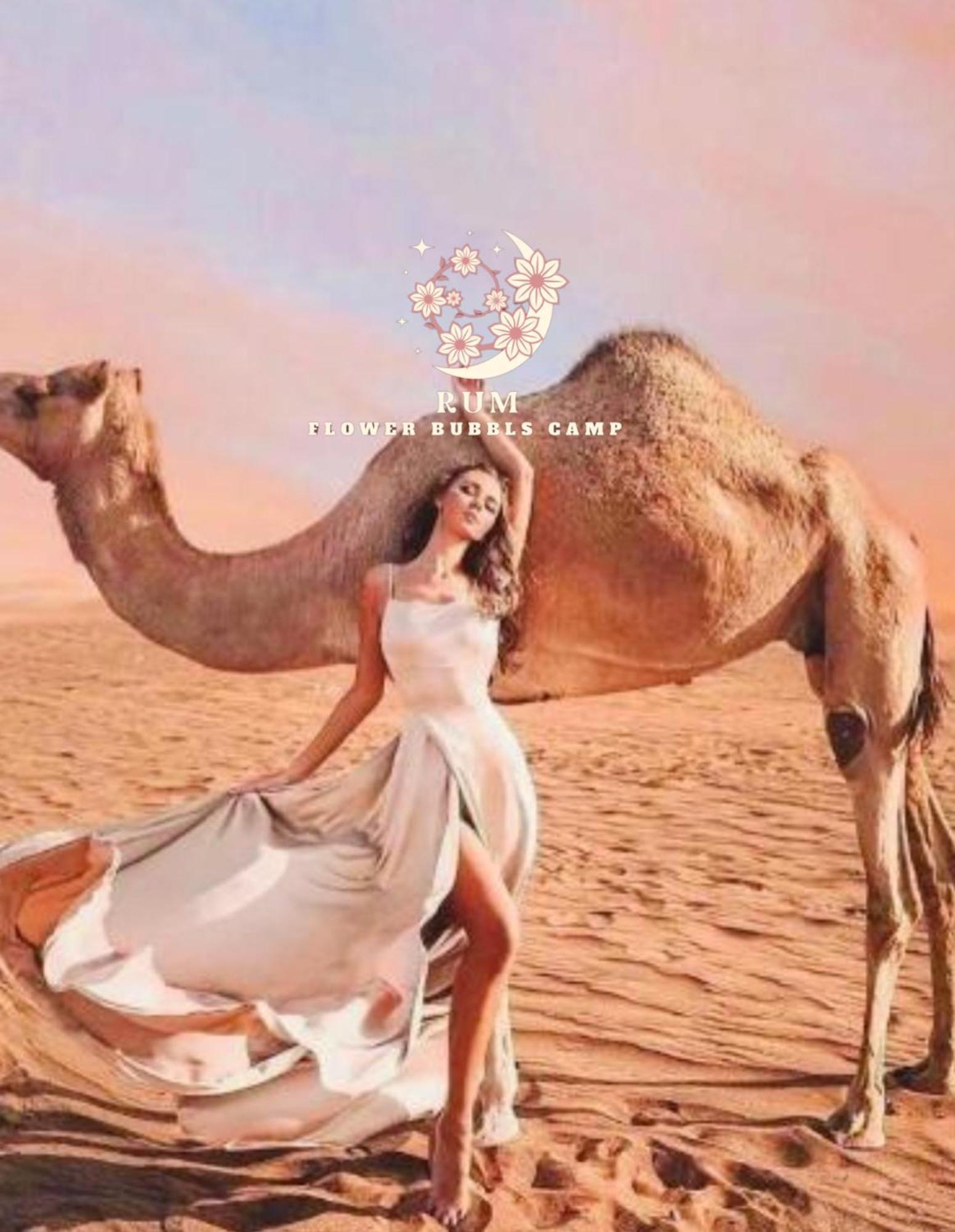Rum Flower Bubbles Luxury Camp Wadi Rum Exterior photo